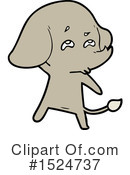 Elephant Clipart #1524737 by lineartestpilot
