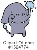 Elephant Clipart #1524774 by lineartestpilot