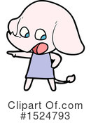 Elephant Clipart #1524793 by lineartestpilot