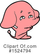 Elephant Clipart #1524794 by lineartestpilot