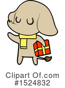 Elephant Clipart #1524832 by lineartestpilot