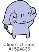 Elephant Clipart #1524836 by lineartestpilot