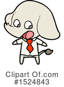 Elephant Clipart #1524843 by lineartestpilot