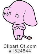 Elephant Clipart #1524844 by lineartestpilot