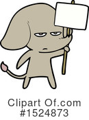 Elephant Clipart #1524873 by lineartestpilot
