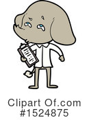 Elephant Clipart #1524875 by lineartestpilot