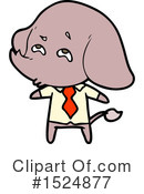 Elephant Clipart #1524877 by lineartestpilot