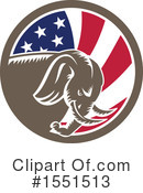 Elephant Clipart #1551513 by patrimonio
