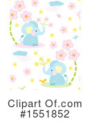 Elephant Clipart #1551852 by Cherie Reve