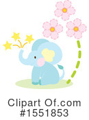 Elephant Clipart #1551853 by Cherie Reve