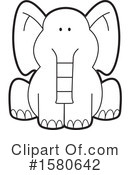 Elephant Clipart #1580642 by Johnny Sajem