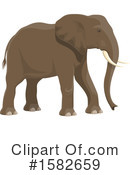 Elephant Clipart #1582659 by Vector Tradition SM