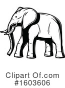 Elephant Clipart #1603606 by Vector Tradition SM