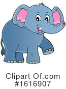 Elephant Clipart #1616907 by visekart