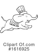 Elephant Clipart #1616925 by patrimonio