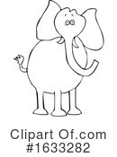 Elephant Clipart #1633282 by djart