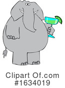 Elephant Clipart #1634019 by djart