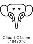 Elephant Clipart #1648076 by Lal Perera