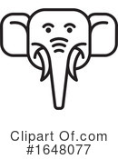 Elephant Clipart #1648077 by Lal Perera