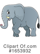 Elephant Clipart #1653932 by visekart