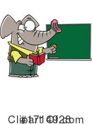Elephant Clipart #1714928 by toonaday