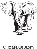 Elephant Clipart #1803806 by patrimonio