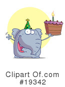 Elephant Clipart #19342 by Hit Toon