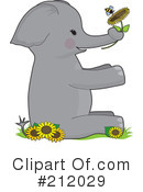 Elephant Clipart #212029 by Maria Bell