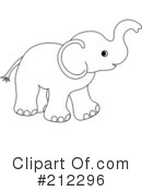Elephant Clipart #212296 by Pams Clipart