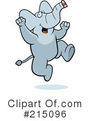 Elephant Clipart #215096 by Cory Thoman