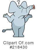 Elephant Clipart #218430 by Cory Thoman