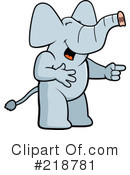 Elephant Clipart #218781 by Cory Thoman