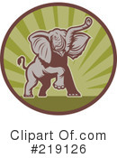 Elephant Clipart #219126 by patrimonio