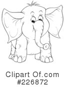 Elephant Clipart #226872 by Alex Bannykh
