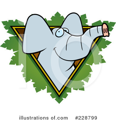 Elephants Clipart #228799 by Cory Thoman
