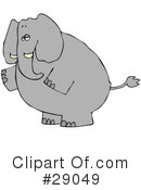 Elephant Clipart #29049 by djart
