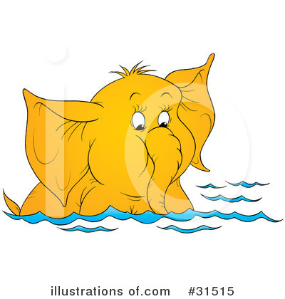 Swimming Clipart #31515 by Alex Bannykh