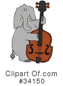 Elephant Clipart #34150 by djart