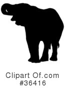 Elephant Clipart #36416 by dero