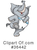 Elephant Clipart #36442 by dero