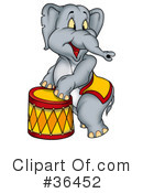 Elephant Clipart #36452 by dero