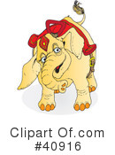 Elephant Clipart #40916 by Snowy