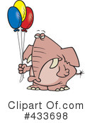 Elephant Clipart #433698 by toonaday