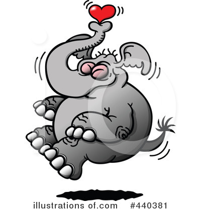 Elephant Clipart #440381 by Zooco