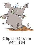 Elephant Clipart #441184 by toonaday