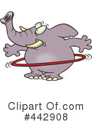 Elephant Clipart #442908 by toonaday