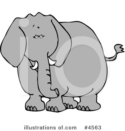 Elephants Clipart #4563 by djart