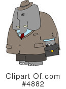 Elephant Clipart #4882 by djart