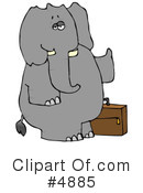 Elephant Clipart #4885 by djart