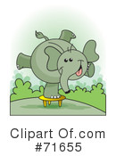 Elephant Clipart #71655 by Lal Perera
